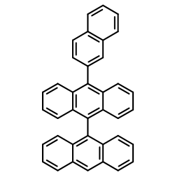 10-(anthracen-10-yl)-9-(naphthalen-2-yl)anthracene structure