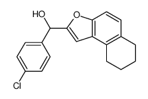 (4-chlorophenyl)-(6,7,8,9-tetrahydrobenzo[e][1]benzofuran-2-yl)methanol Structure