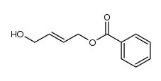 benzoic acid 4-hydroxybut-2-enyl ester结构式