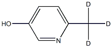 3-Hydroxy-6-(methyl-d3)-pyridine Structure