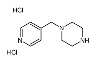 1-吡啶-4-基甲基-哌嗪二盐酸盐结构式
