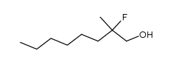 2-fluoro-2-methyloctan-1-ol结构式