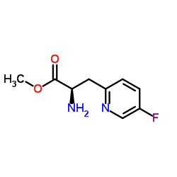 Methyl 3-(5-fluoro-2-pyridinyl)-D-alaninate Structure