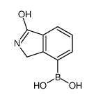 B-(2,3-dihydro-1-oxo-1H-isoindol-4-yl)-Boronic acid Structure