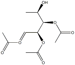 1,2,3-Tri-O-Acetyl-5-deoxy-D-ribose Structure