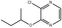2-(丁-2-基氧基)-3-氯吡嗪结构式