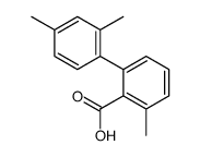 2-(2,4-dimethylphenyl)-6-methylbenzoic acid Structure