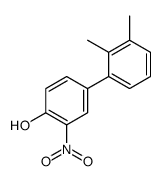 4-(2,3-dimethylphenyl)-2-nitrophenol结构式