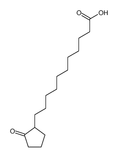 11-(2-oxocyclopentyl)undecanoic acid Structure