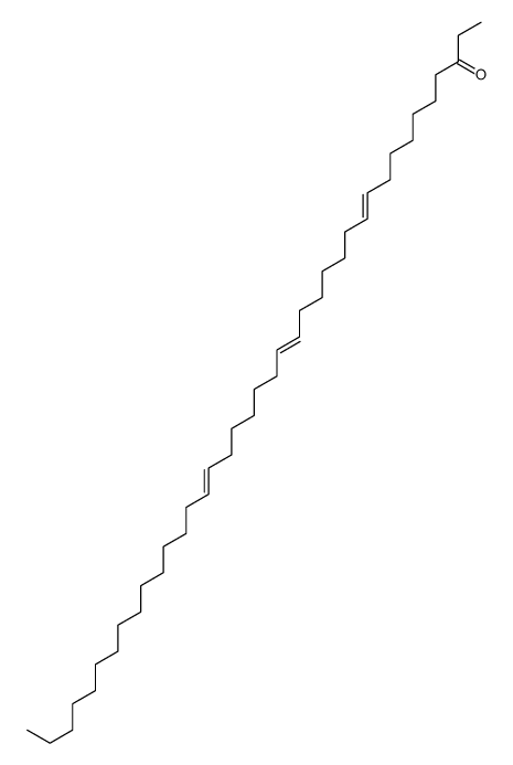 nonatriaconta-10,17,24-trien-3-one Structure