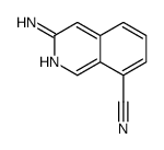 3-aminoisoquinoline-8-carbonitrile Structure