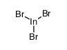 溴化铟(III)结构式