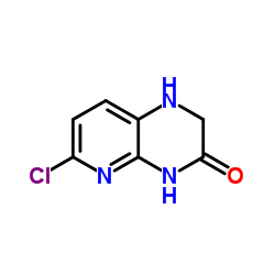 6-chloro-1,2-dihydropyrido[2,3-b]pyrazin-3(4H)-one结构式