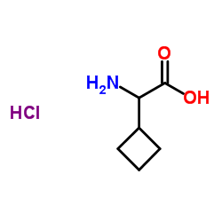 Cyclobutaneacetic acid, alpha-amino-, hydrochloride picture