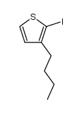 3-n-butyl-2-iodothiophene结构式