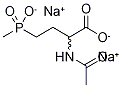 N-Acetyl glufosinate-d3 sodium Structure