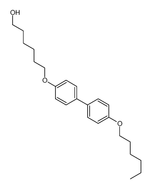 6-[4-(4-hexoxyphenyl)phenoxy]hexan-1-ol Structure