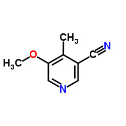 5-Methoxy-4-methylnicotinonitrile Structure