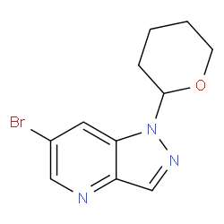6-Bromo-1-(tetrahydro-2H-pyran-2-yl)-1H-pyrazolo[4,3-b]pyridine picture