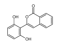 3-(2,6-dihydroxyphenyl)isochromen-1-one结构式