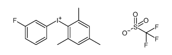 (3-fluorophenyl)(mesityl)iodonium trifluoromethanesulfonate Structure