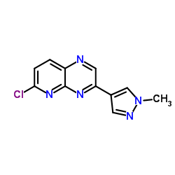 6-Chloro-3-(1-methyl-1H-pyrazol-4-yl)pyrido[2,3-b]pyrazine picture