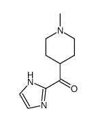 (1H-imidazol-2-yl)-(1-methyl-4-piperidinyl)methanone结构式