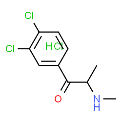 3,4-Dichloromethcathinone (hydrochloride) Structure