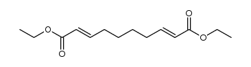 trans-trans-Deca-2,8-diendisaeure-diethylester Structure