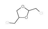 1,3-Dioxolane,2,4-bis(chloromethyl)- structure