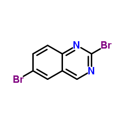 2,6-Dibromoquinazoline structure