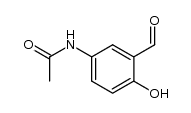 5-ACETAMIDOSALICYALDEHYDE结构式