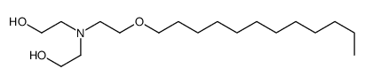 2,2'-[2-(dodecyloxy)ethyl]imino]bisethanol Structure