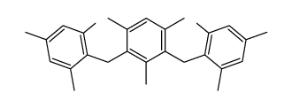 1,3,5-trimethyl-2,4-bis-(2,4,6-trimethyl-benzyl)-benzene结构式