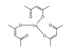 Lutetium(III) 2,4-pentanedionate Structure