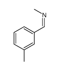 N-Methyl-1-(3-methylphenyl)methanimine Structure