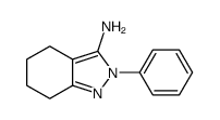 2-phenyl-4,5,6,7-tetrahydroindazol-3-amine Structure