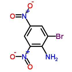 2-Bromo-4,6-dinitroaniline structure