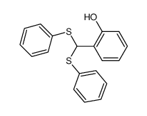 salicylaldehyde diphenyl dithioacetal结构式