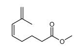 methyl 7-methylocta-5,7-dienoate结构式