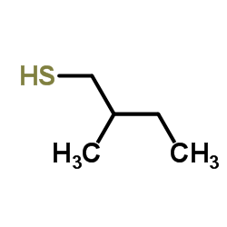2-甲基丁硫醇结构式