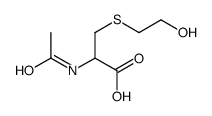 N-acetyl-S-(2-hydroxyethyl)cysteine Structure