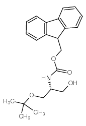 (R)-(9H-芴-9-基)甲基(1-(叔丁氧基)-3-羟基丙烷-2-基)氨基甲酸酯图片
