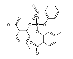 tris(5-methyl-2-nitrophenyl) phosphate Structure