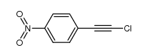 1-(chloroethynyl)-4-nitrobenzene结构式