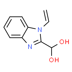 Methanediol, (1-ethenyl-1H-benzimidazol-2-yl)- (9CI) Structure