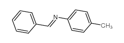 Benzenamine,4-methyl-N-(phenylmethylene)- structure
