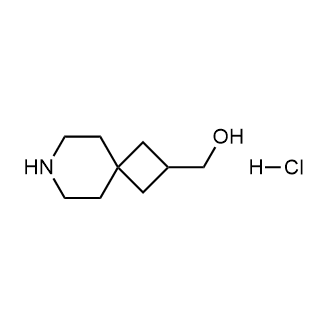 (7-Azaspiro[3.5]Nonan-2-yl)methanol hydrochloride Structure