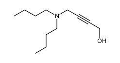 dibutyl(4-hydroxy-2-butynyl)amine结构式