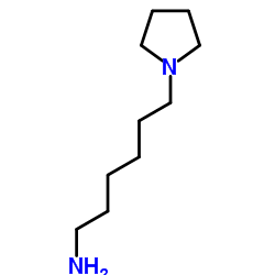 6-(1-Pyrrolidinyl)-1-hexanamine Structure